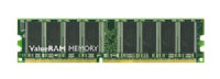 Kingston 1GB 400MHz DDR Non-ECC CL3 (3-3-3) DIMM (KVR400X64C3A/1GBK)